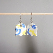 Load image into Gallery viewer, Blue and Yellow Earrings
