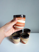 Load image into Gallery viewer, Brown Marble Teacups
