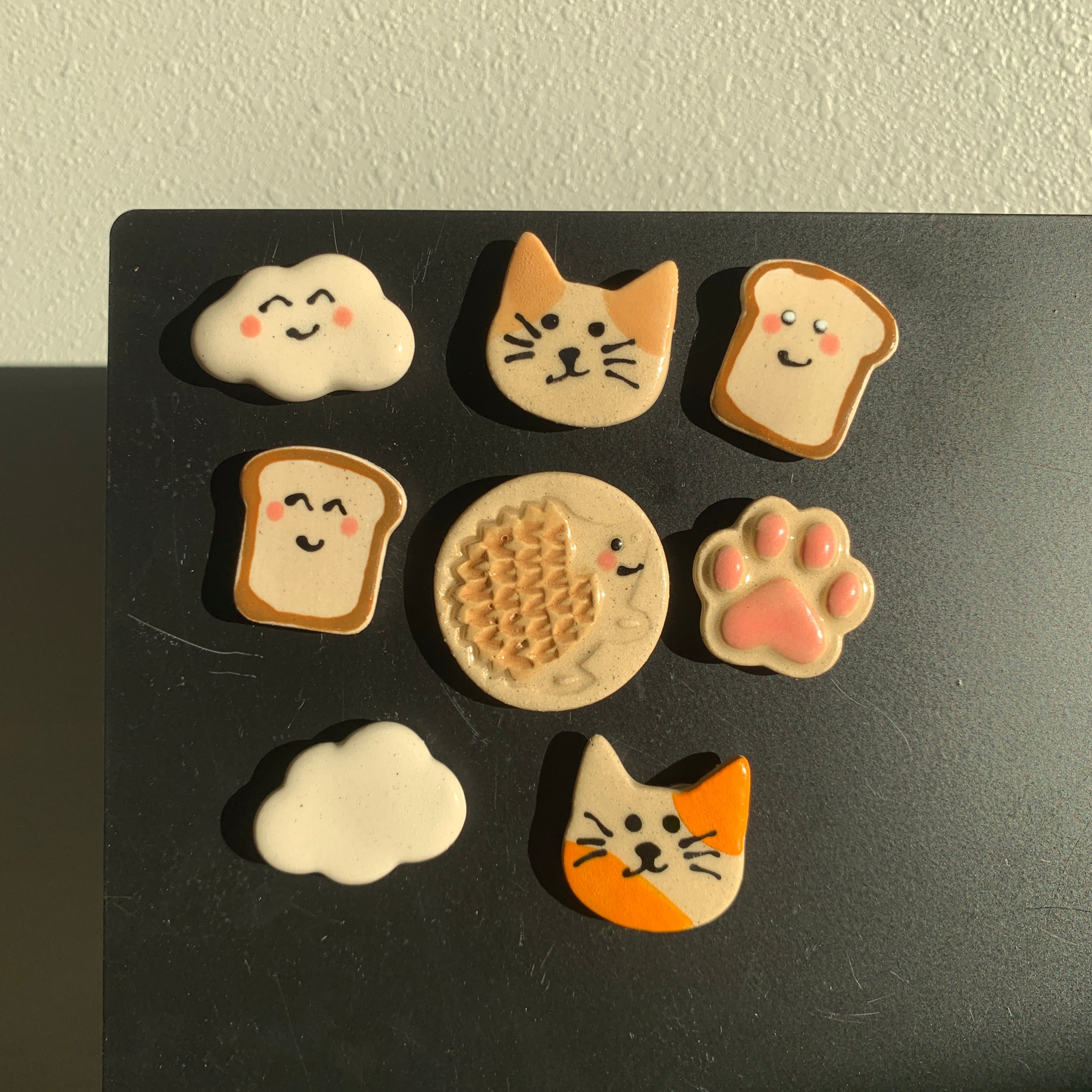 Random Set of 5 Magnets – AJE Pottery