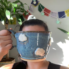 Load image into Gallery viewer, 32 oz Blue Cloud Soup Mug

